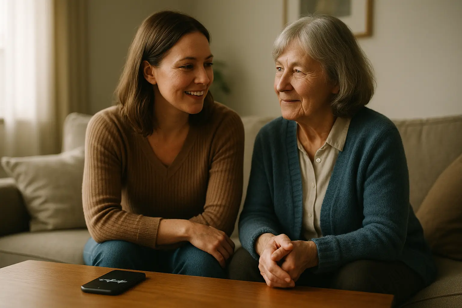 Soft teal gradient background with archival textures